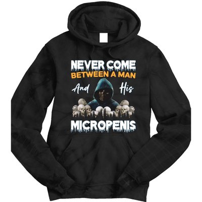 Man And Micropenis Funny Cringe Weird Stupid Meme Hilarious Tie Dye Hoodie