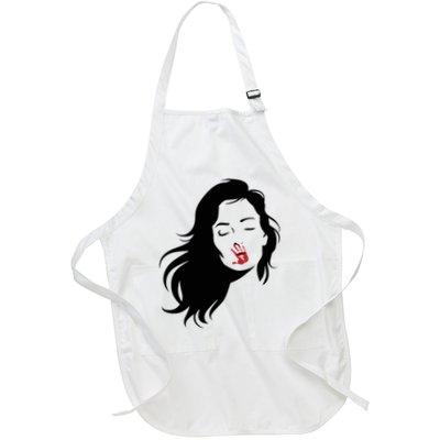 Missing and murdered indigenous women Full-Length Apron With Pockets