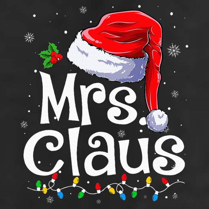 Mr and Mrs Claus Couples Matching xmas Pajamas Santa  7 Panel Mesh Trucker Snapback Hat