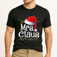 Mr and Mrs Claus Couples Matching xmas Pajamas Santa  Cooling Performance Crew T-Shirt