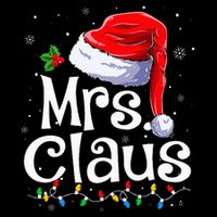 Mr and Mrs Claus Couples Matching xmas Pajamas Santa  Cooling Performance Crew T-Shirt