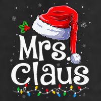 Mr and Mrs Claus Couples Matching xmas Pajamas Santa  Adult Drive Performance Visor