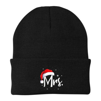 Mr And Mrs Claus Couples Matching Christmas Pajamas Santa Beanie