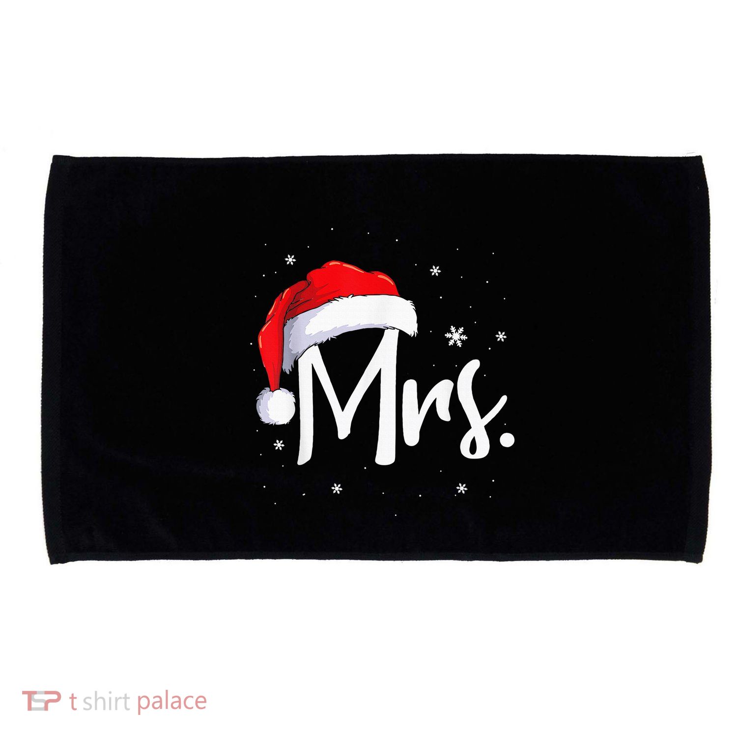 Mr And Mrs Claus Couples Matching Christmas Pajamas Santa Microfiber Hand Towel