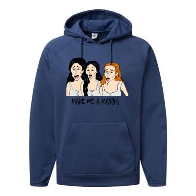 Make A Match Matchmaker Matchmaker Performance Fleece Hoodie