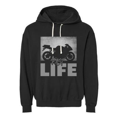 Motorcycle Apparel Motorcycle Garment-Dyed Fleece Hoodie