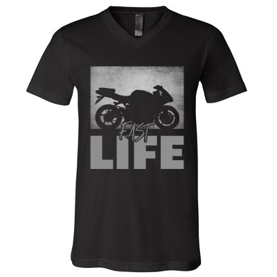 Motorcycle Apparel Motorcycle V-Neck T-Shirt