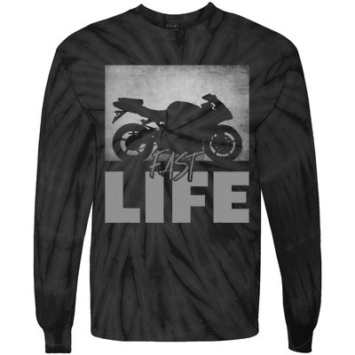 Motorcycle Apparel Motorcycle Tie-Dye Long Sleeve Shirt