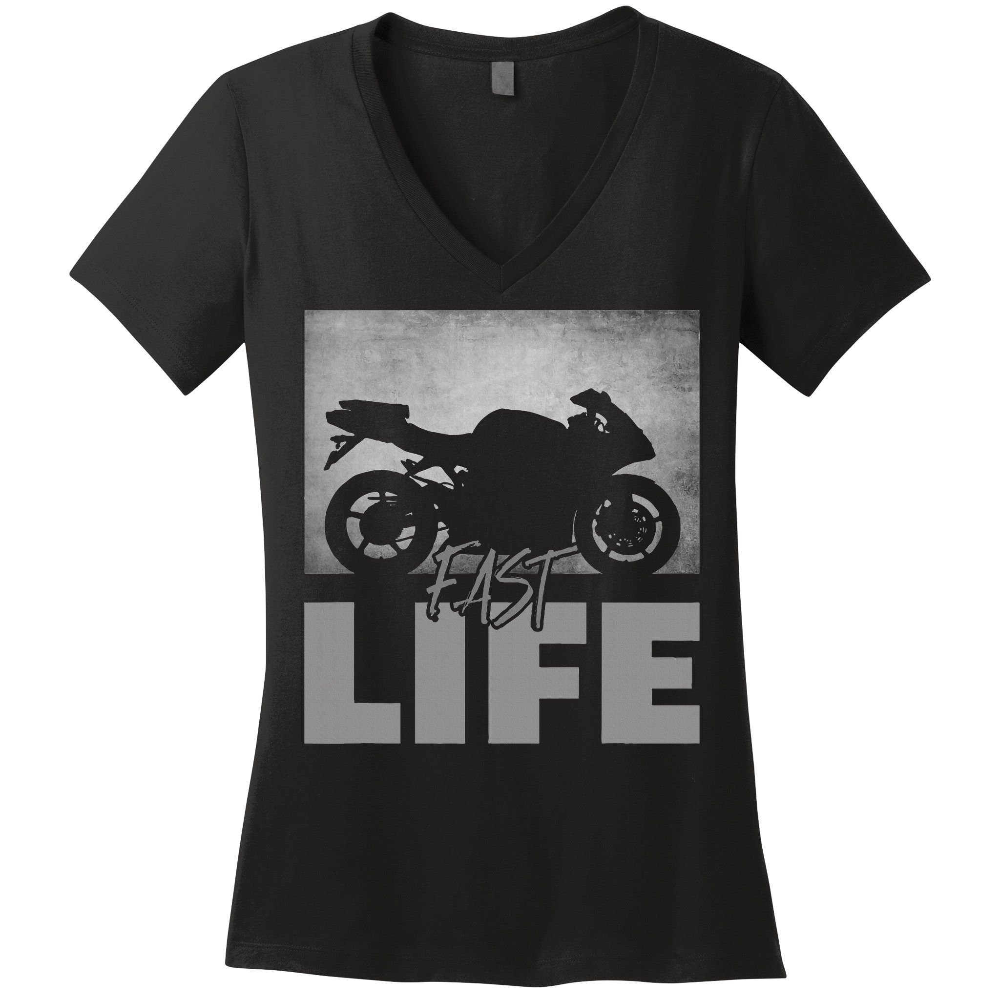 Motorcycle Apparel Motorcycle Women's V-Neck T-Shirt
