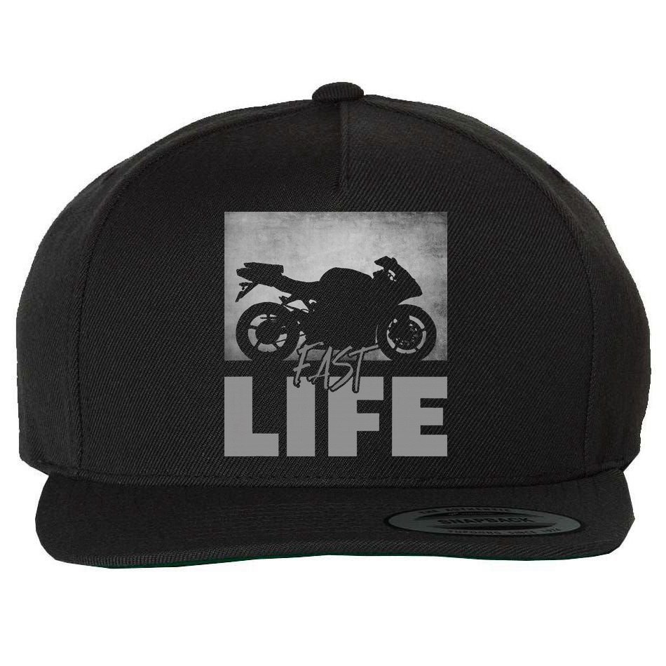 Motorcycle Apparel Motorcycle Wool Snapback Cap