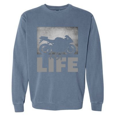 Motorcycle Apparel Motorcycle Garment-Dyed Sweatshirt