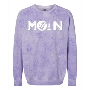 Moin Anchor Maritim Colorblast Crewneck Sweatshirt