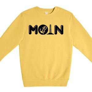 Moin Anchor Maritim Premium Crewneck Sweatshirt