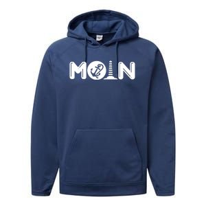 Moin Anchor Maritim Performance Fleece Hoodie