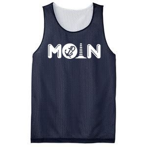 Moin Anchor Maritim Mesh Reversible Basketball Jersey Tank