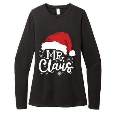 Mr And Mrs Santa Claus Funny Couples Matching Christmas Long Sleeve Womens CVC Long Sleeve Shirt