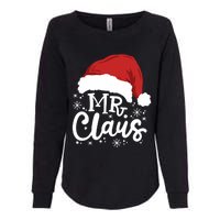 Mr And Mrs Santa Claus Funny Couples Matching Christmas Long Sleeve Womens California Wash Sweatshirt