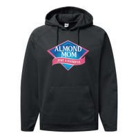 Middleclassfancy Almond Mom Just A Handful Performance Fleece Hoodie