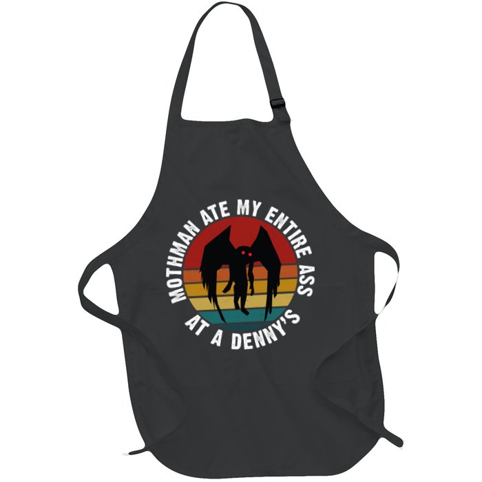 Mothman Ate My Entire Ass At A Denny's Apron