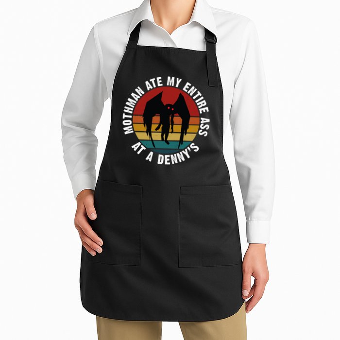 Mothman Ate My Entire Ass At A Denny's Apron