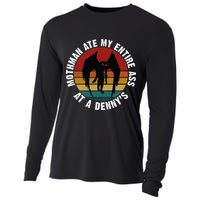Mothman Ate My Entire Ass At A Denny's Cooling Performance Long Sleeve Crew