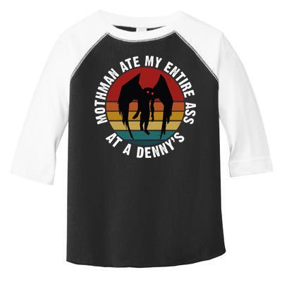 Mothman Ate My Entire Ass At A Denny's Toddler Fine Jersey T-Shirt