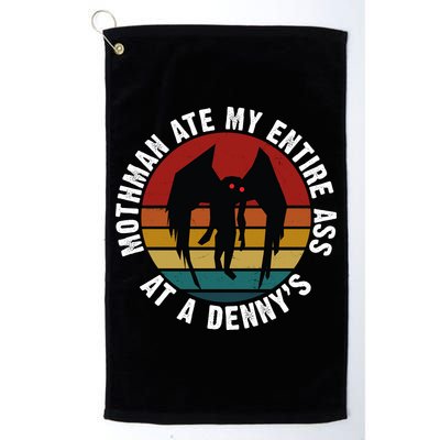 Mothman Ate My Entire Ass At A Denny's Golf Towel