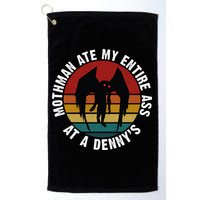 Mothman Ate My Entire Ass At A Denny's Golf Towel