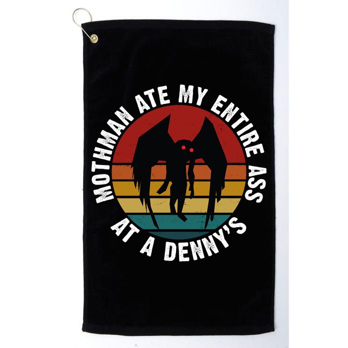Mothman Ate My Entire Ass At A Denny's Golf Towel