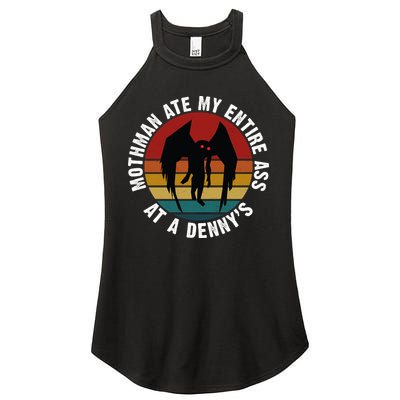 Mothman Ate My Entire Ass At A Denny's Women's Perfect Tri Rocker Tank