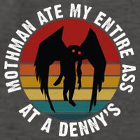 Mothman Ate My Entire Ass At A Denny's Vector Backpack