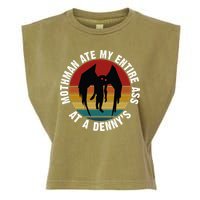 Mothman Ate My Entire Ass At A Denny's Garment-Dyed Women's Muscle Tee