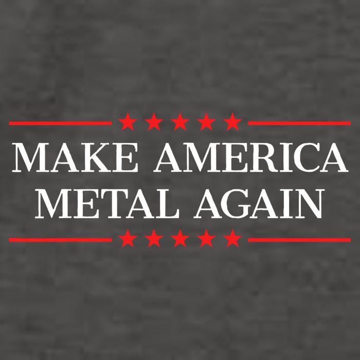 Make America Metal Again Funny Vector Backpack