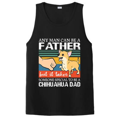 Mens Any Man Can Be A Father But Special To Be A Chihuahua Dad PosiCharge Competitor Tank