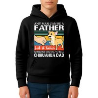 Mens Any Man Can Be A Father But Special To Be A Chihuahua Dad Kids Hoodie