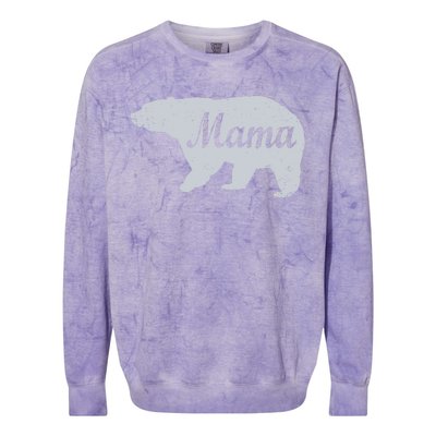 Mama Bear Colorblast Crewneck Sweatshirt