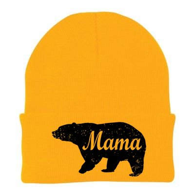 Mama Bear Knit Cap Winter Beanie