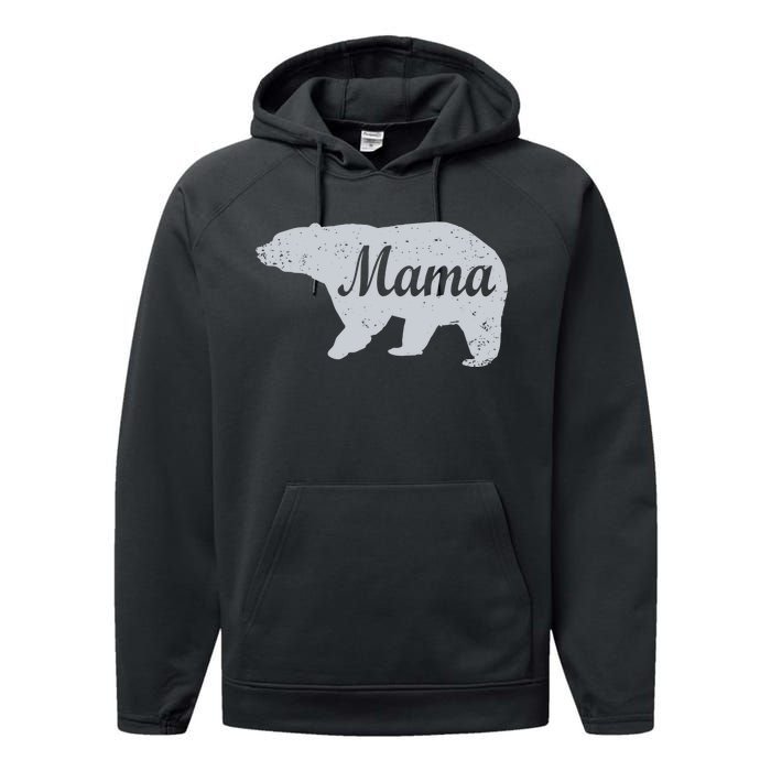 Mama Bear Performance Fleece Hoodie