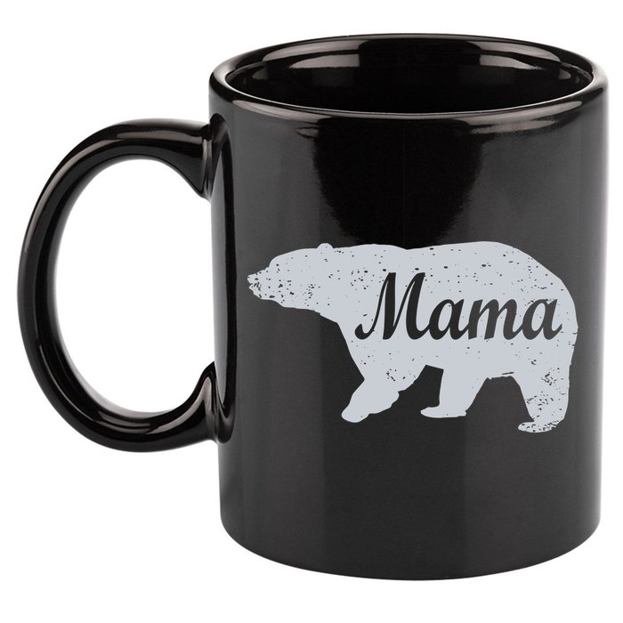 Mama Bear 11oz C Handle Ceramic Mug