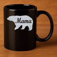 Mama Bear 11oz C Handle Ceramic Mug