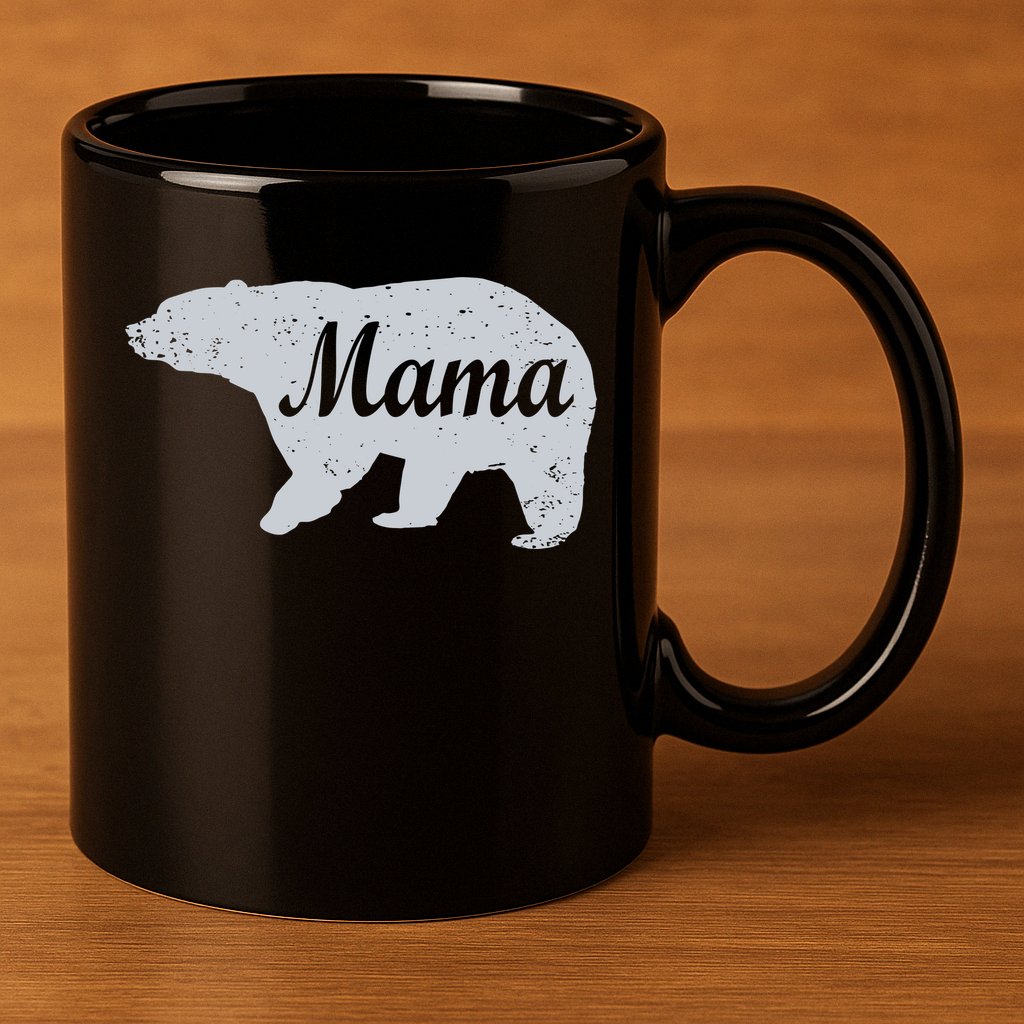 Mama Bear 11oz C Handle Ceramic Mug