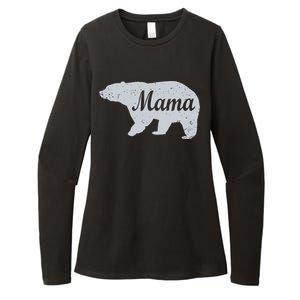 Mama Bear Womens CVC Long Sleeve Shirt