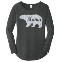 Mama Bear Women's Perfect Tri Tunic Long Sleeve Shirt