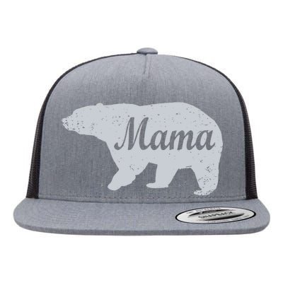 Mama Bear Flat Bill Trucker Hat