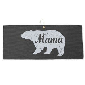 Mama Bear Large Microfiber Waffle Golf Towel