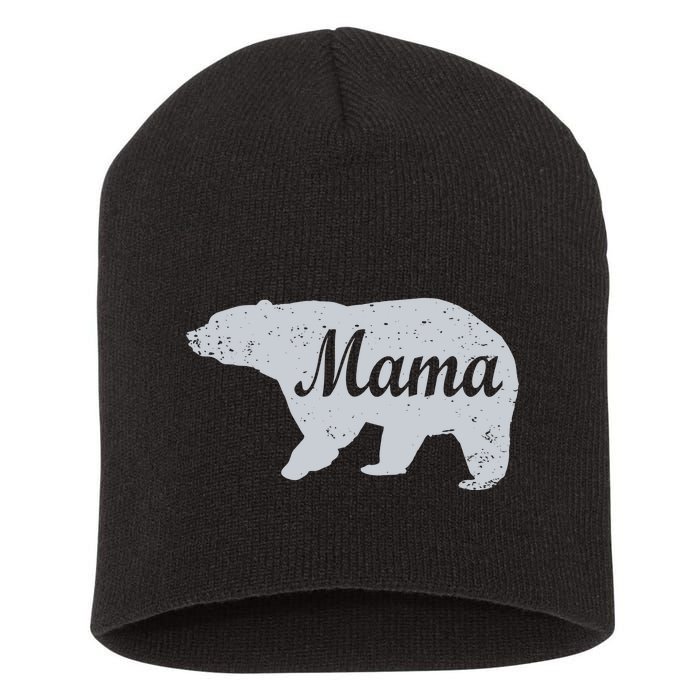 Mama Bear Short Acrylic Beanie