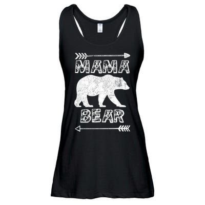 Mama Bear Arrows Ladies Essential Flowy Tank