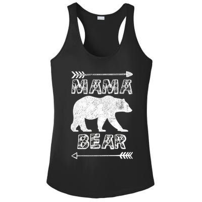 Mama Bear Arrows Ladies PosiCharge Competitor Racerback Tank