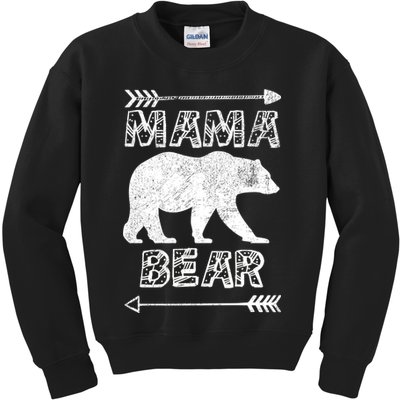 Mama Bear Arrows Kids Sweatshirt