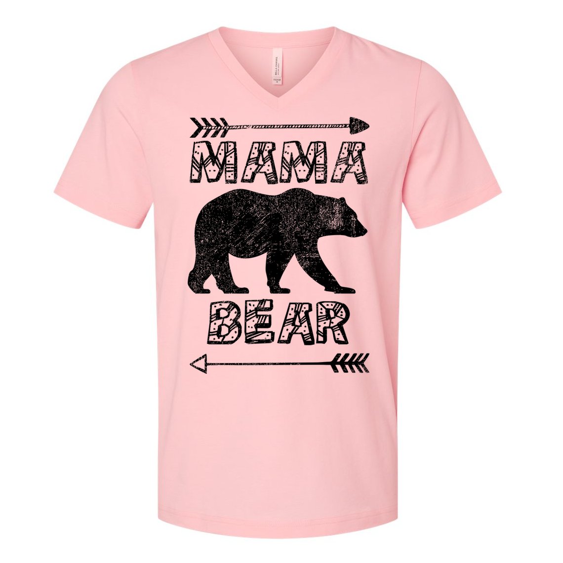 Mama Bear Arrows V-Neck T-Shirt